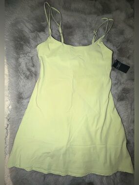 Abercrombie & Fitch Light Bright Green athletic Dress with Adjustable Straps